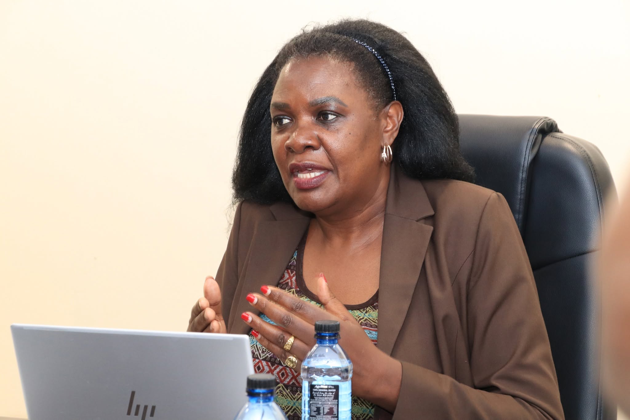 HRMPEB Chief Executive Officer Margaret Nguu