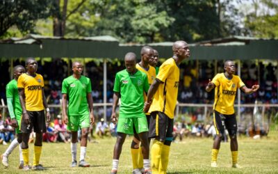 Kakamega high School and Musingu High School Players during a past KSSSA Western Region football match-Photo|Courtesy