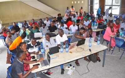 Teachers during the nationwide Information and Communication Technology (ICT) training in June
