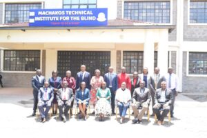 PS State Department for TVET Esther Muoria with TVETA officials during the Board and Management Retreat