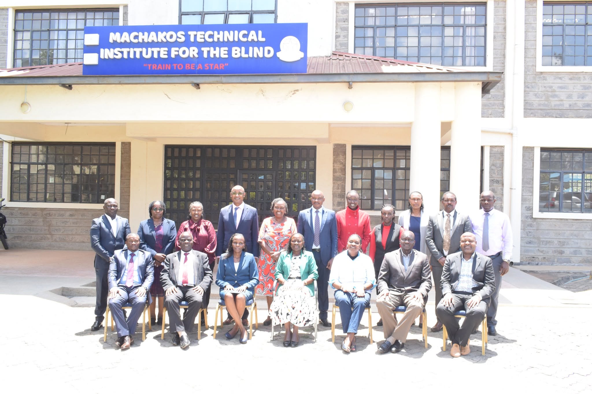 PS State Department for TVET Esther Muoria with TVETA officials during the Board and Management Retreat