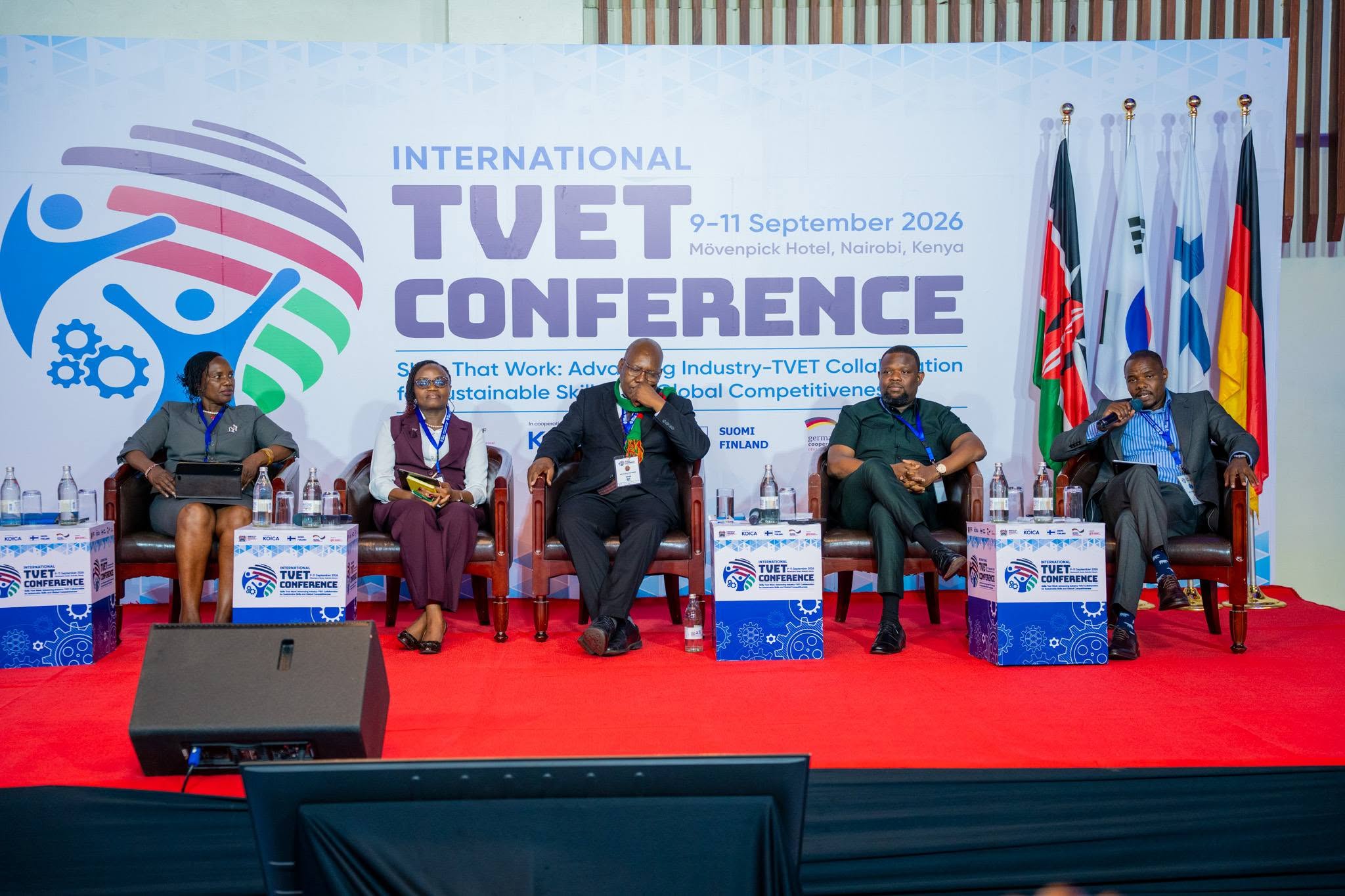 Speakers during the International TVET Conference 2026