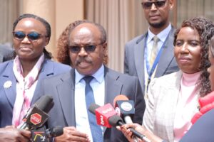 Commission for University Education (CUE) CEO Prof Mike Kuria