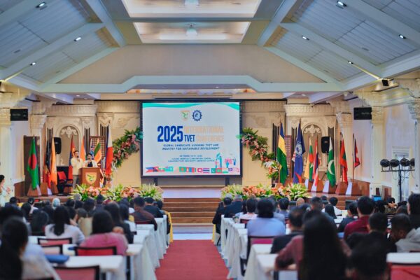 Delegates during the 2025 international TVET Conference at the Cagayan State University in in Tuguegarao City, Philippines