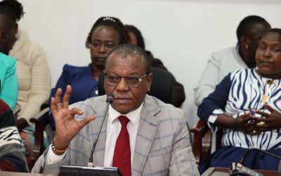 ECDE officers befor the Senate Labour and Social Welfare Committee