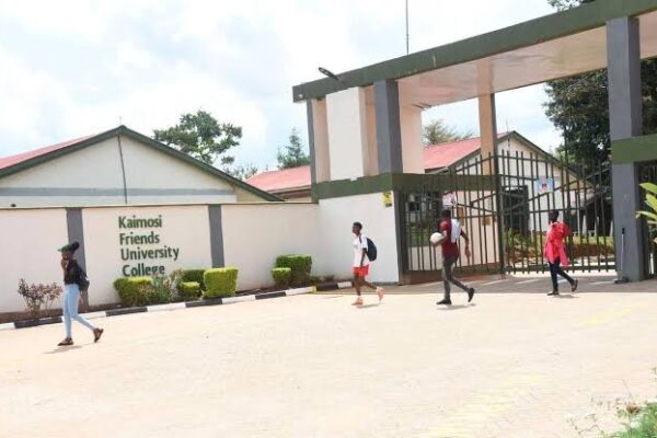 Friends Kaimosi University main gate