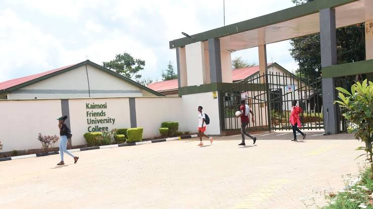 Friends Kaimosi University main gate