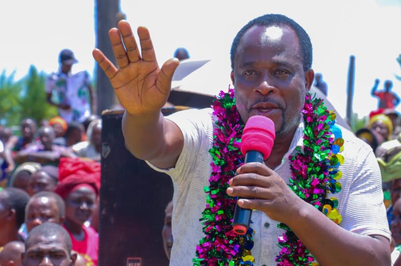 West Mugirango Mp Steve Mogaka has accused some education officials of unfairly denying pupils from Mobamba D.O.K Primary School an opportunity to perform at the State House Gala despite emerging national champions photo /Elizabeth Angira