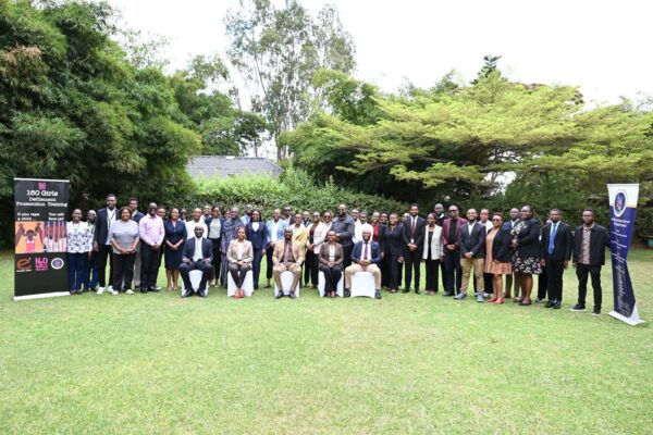 Prosecutors during the closing ceremony of the 160 Girls Defilement Prosecution Training Programme, which trained 569 prosecutors from all 47 counties on trauma-informed handling of child sexual violence cases