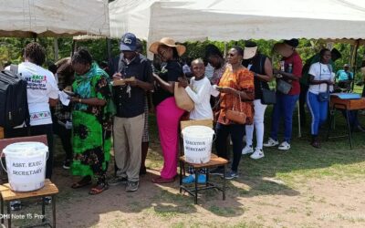 10 of 14,416 KNUT members cast their ballots during the Rarieda Branch elections held at Nyilima Grounds on Sunday, September 27, 2026, after the polls were delayed for several months by a court injunction