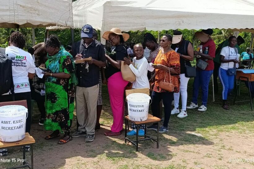 10 of 14,416 KNUT members cast their ballots during the Rarieda Branch elections held at Nyilima Grounds on Sunday, September 27, 2026, after the polls were delayed for several months by a court injunction