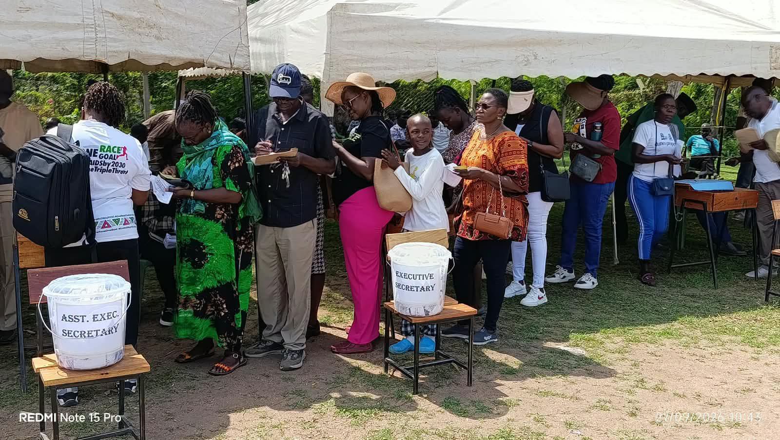 10 of 14,416 KNUT members cast their ballots during the Rarieda Branch elections held at Nyilima Grounds on Sunday, September 27, 2026, after the polls were delayed for several months by a court injunction