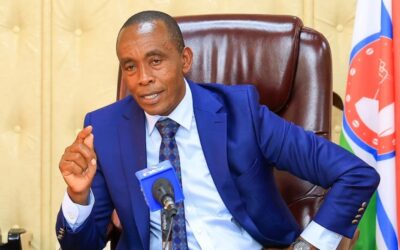 Kiambu Governor Kimani Wamatangi in a past address