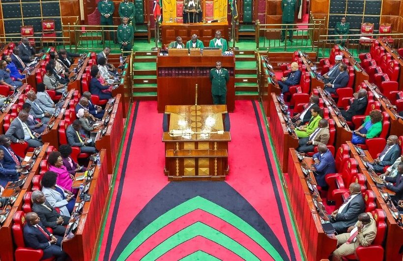 MPs in paraliament during a previous session