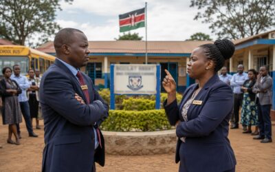 Principal Confrontation in School