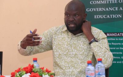 The National Assembly's Public Investments Committee on Governance and Education chairperson, Dick Maungu