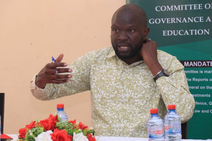 The National Assembly's Public Investments Committee on Governance and Education chairperson, Dick Maungu