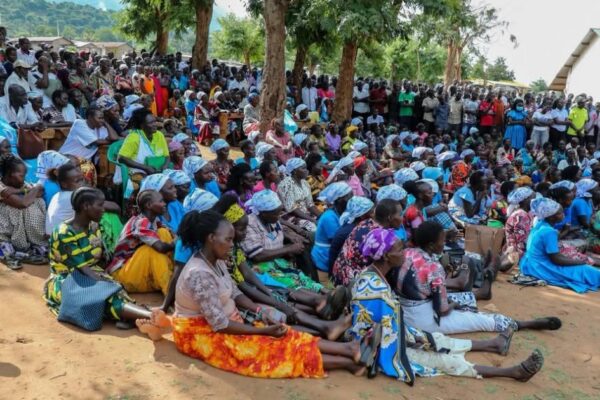 Residents of Chesongoch during a security meeting. Residents of the Kerio Valley and neighbouring counties are demanding stronger security measures and investigations into alleged official involvement in banditry following years of attacks that have claimed lives, displaced families and disrupted education