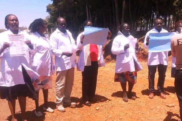 Special Education Needs Teachers in Elgeyo Marakwet stage Demonstration. The teachers have issued a January 2027 deadline for the county government to address their grievances or face a strike.