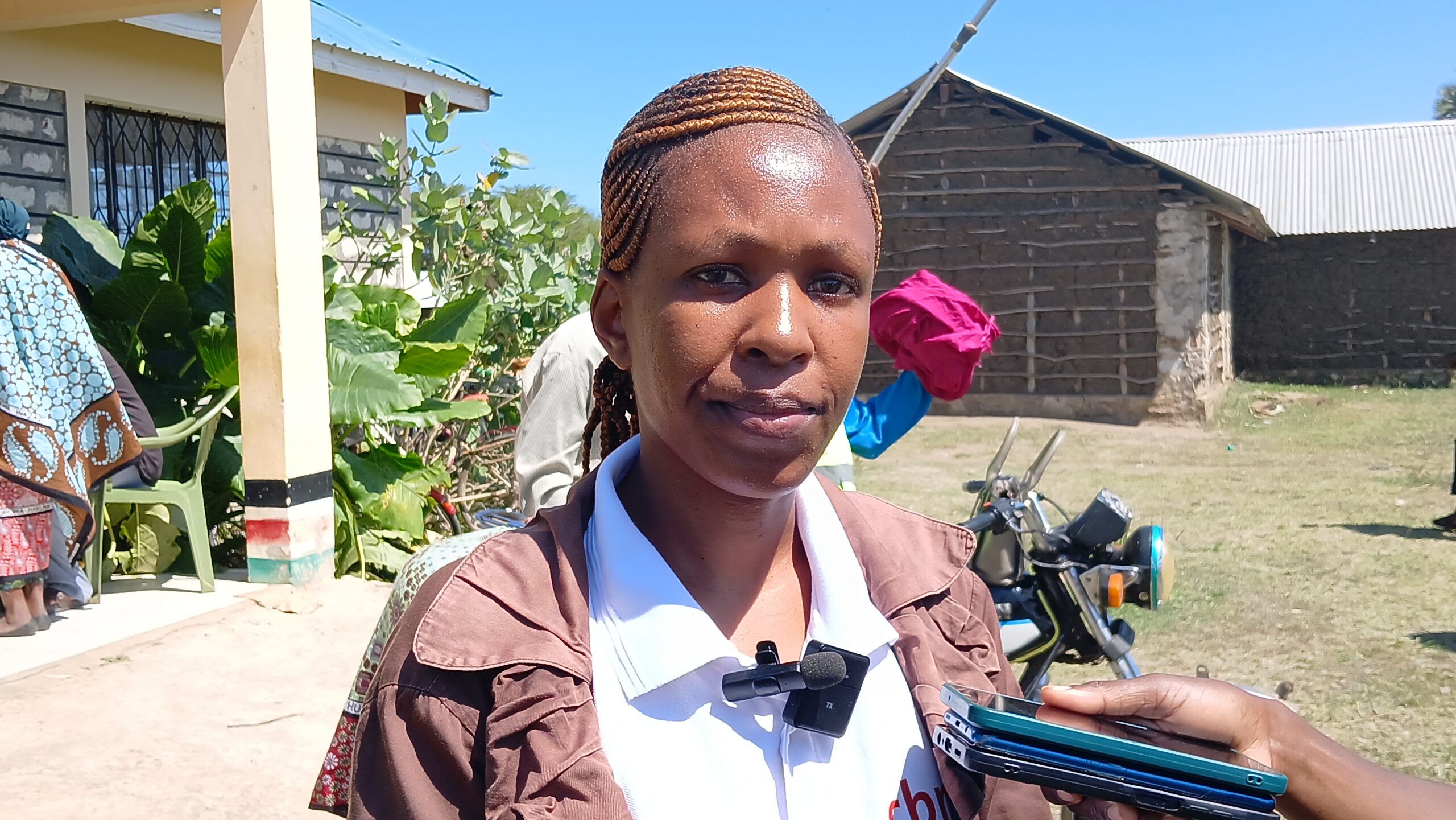 NCPWD County Director Emily Mwembe speaks in an interview at Kasarani village in Lunga-Lunga, Kwale County on Wednesday, September 9, 2026.